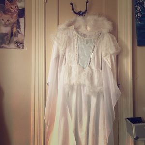Girls snow queen Halloween costume